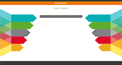 Desktop Screenshot of main-bazar.ru